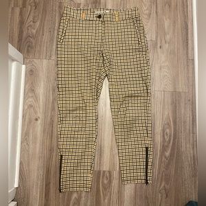Betabrand plaid pants